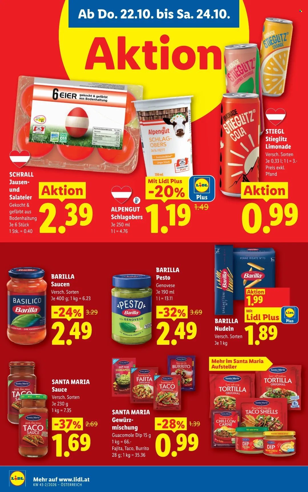 LIDL Flugblatt - Ab Donnerstag, 22.10.2026