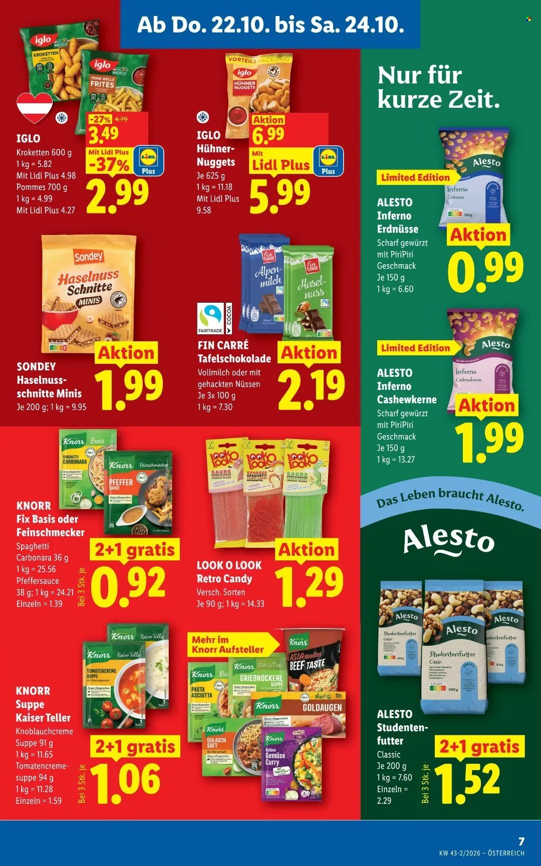 LIDL Flugblatt - Ab Donnerstag, 22.10.2026