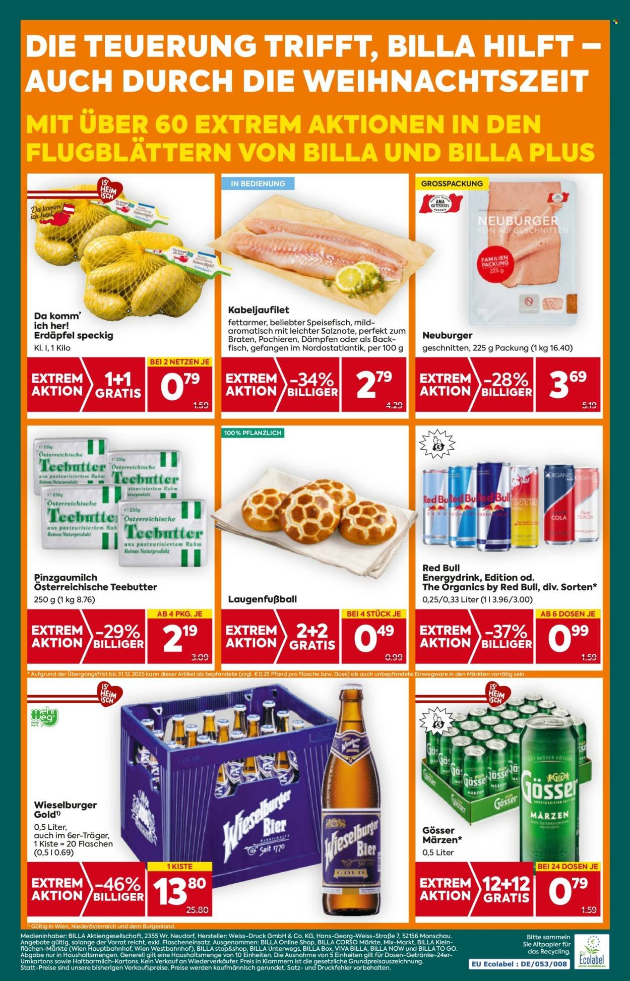 BILLA PLUS Flugblatt - Ab Donnerstag, 20.11.2025