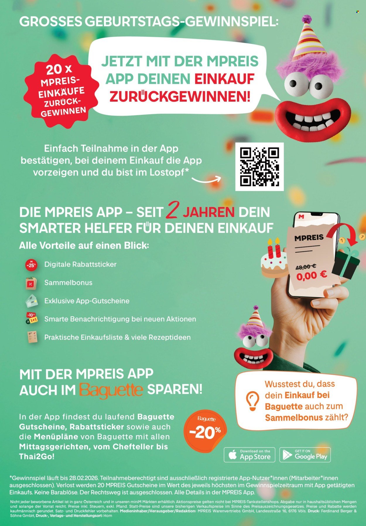 MPREIS Flugblatt - Ab Donnerstag, 5.2.2026