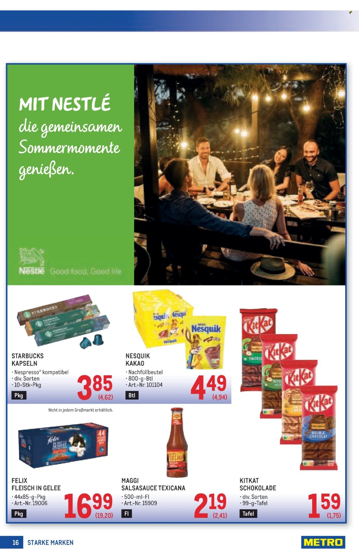 METRO Flugblatt - Starke Marken