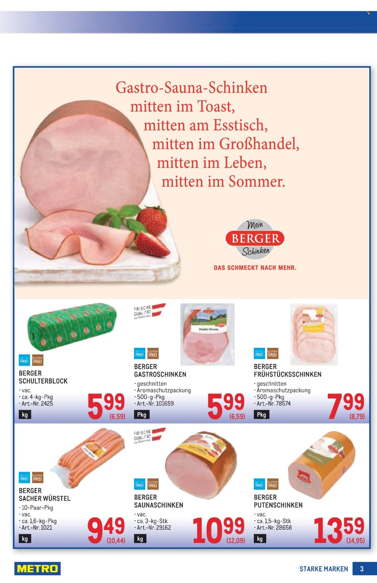 METRO Flugblatt - Starke Marken