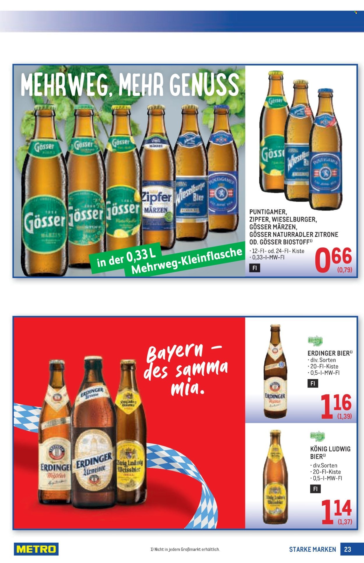 METRO Flugblatt - Starke Marken
