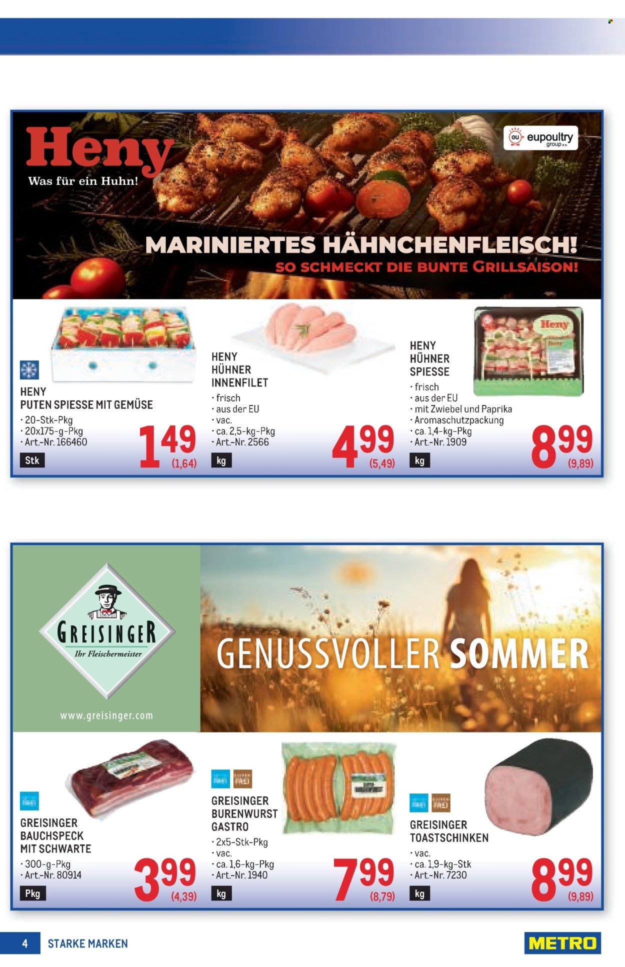 METRO Flugblatt - Starke Marken