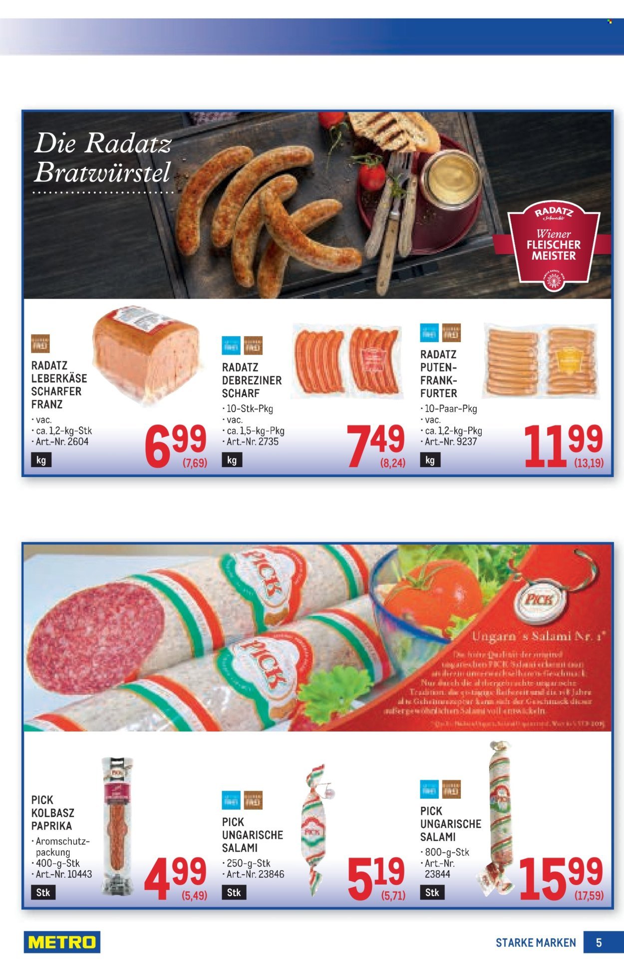 METRO Flugblatt - Starke Marken