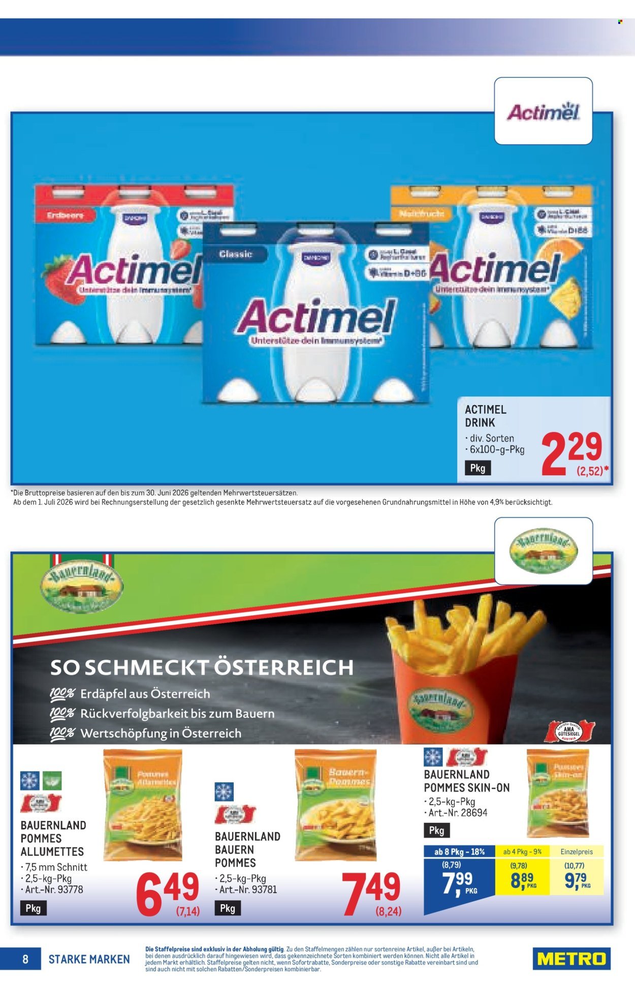 METRO Flugblatt - Starke Marken
