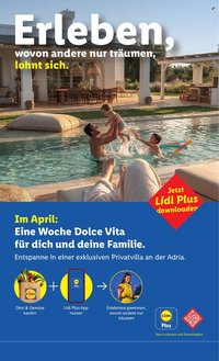 LIDL Flugblatt - Erleben, wovon andere nur träumen