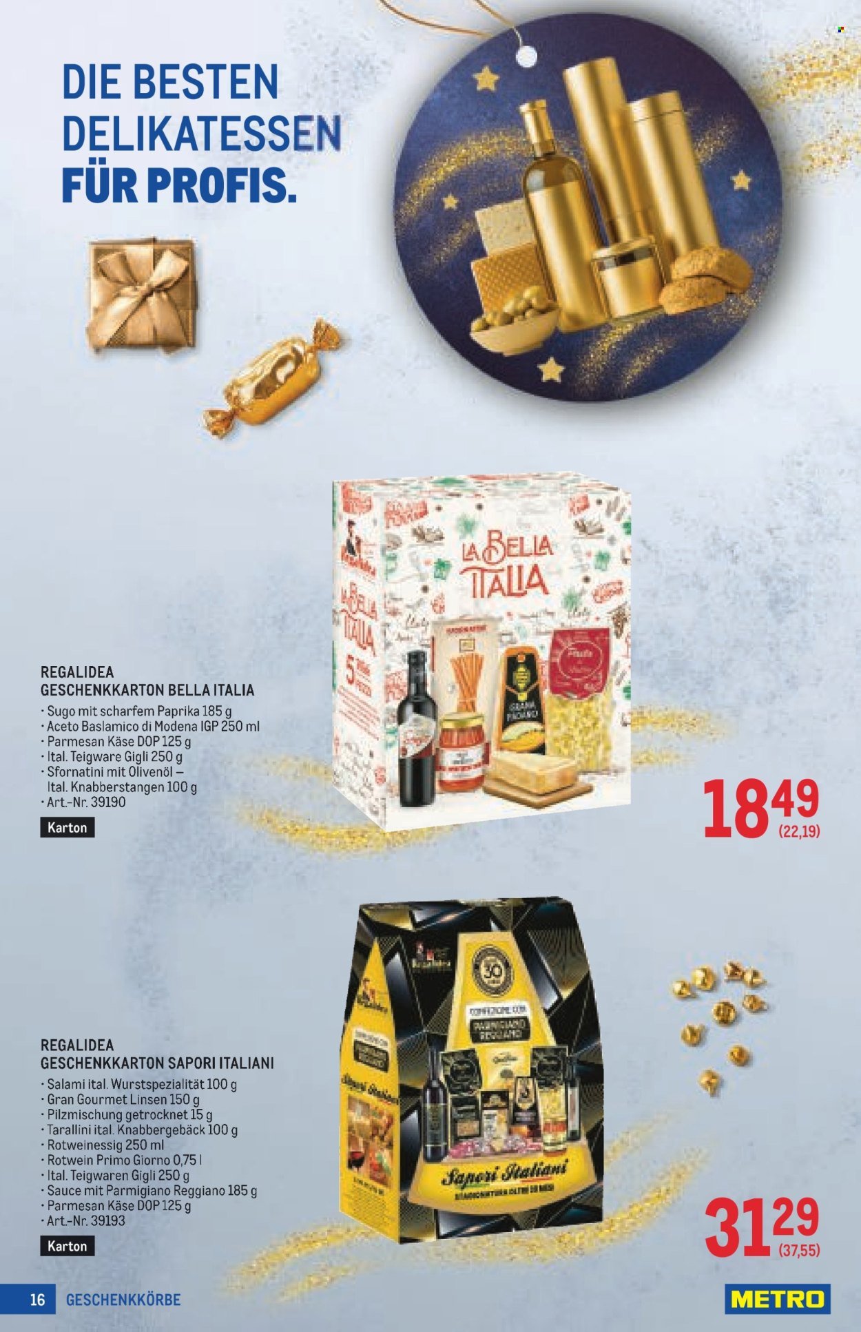 METRO Flugblatt - Deko & Geschenke Spezial (2025-10-16 - 2025-12-24)