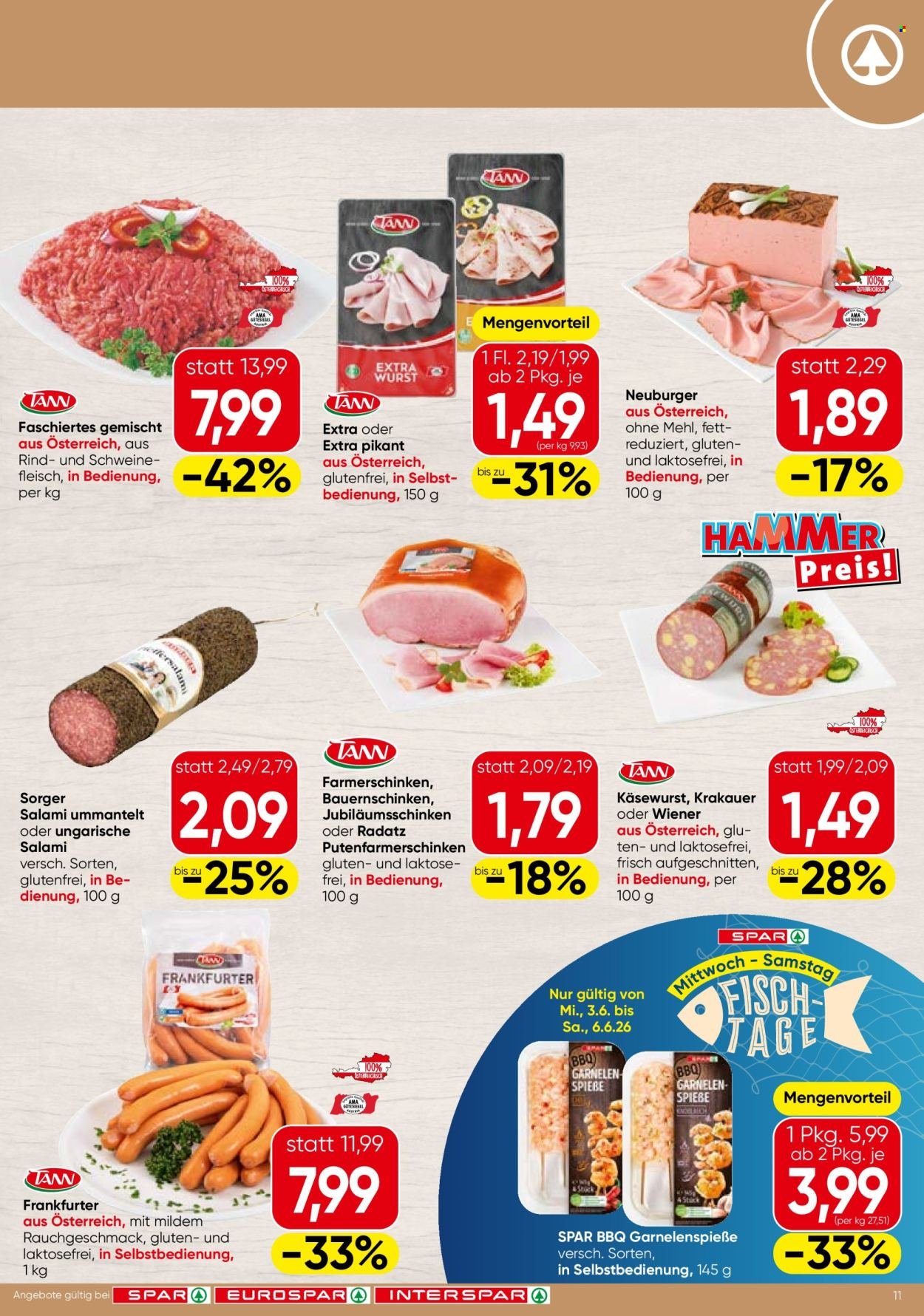 INTERSPAR Flugblatt - Ab Mittwoch, 3.6.2026