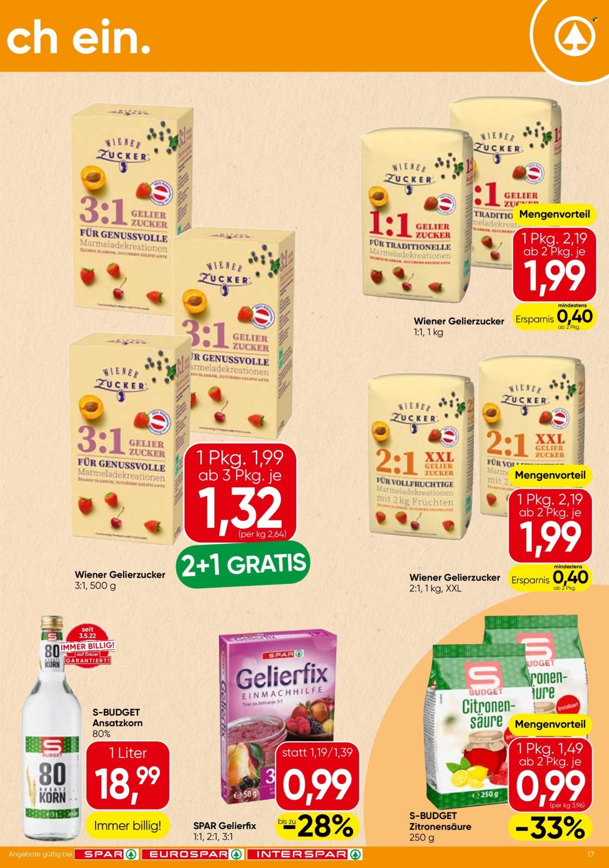 INTERSPAR Flugblatt - Ab Mittwoch, 3.6.2026
