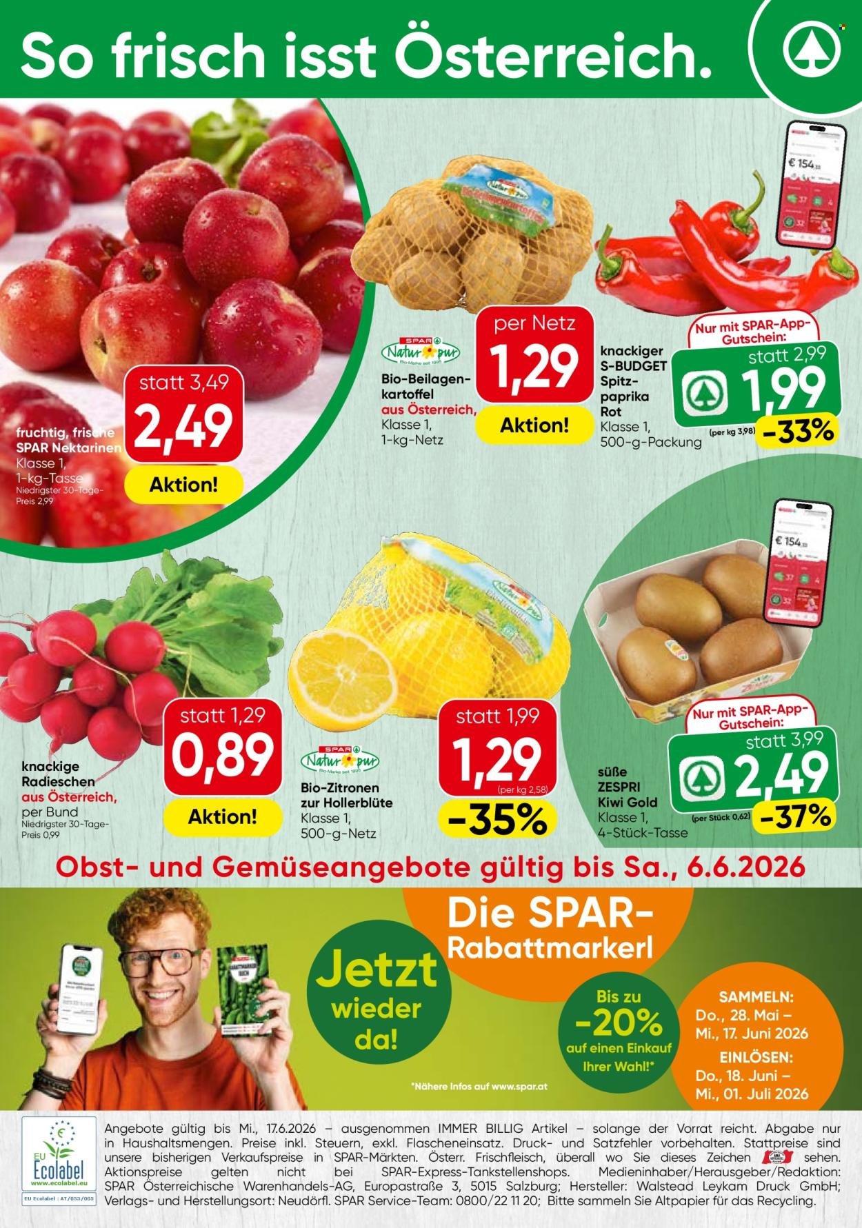 INTERSPAR Flugblatt - Ab Mittwoch, 3.6.2026