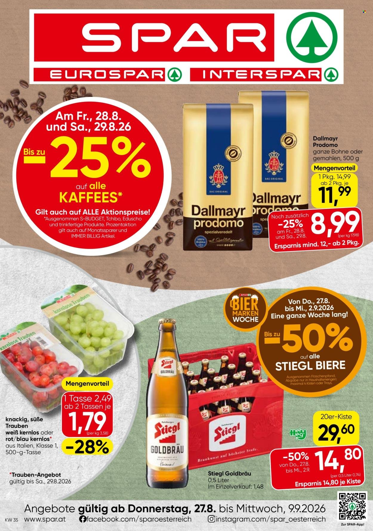 EUROSPAR Flugblatt - Ab Donnerstag, 27.8.2026
