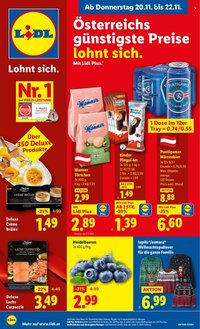 LIDL Flugblatt - Ab Donnerstag, 20.11.2025 (2025-11-20 - 2025-11-26)