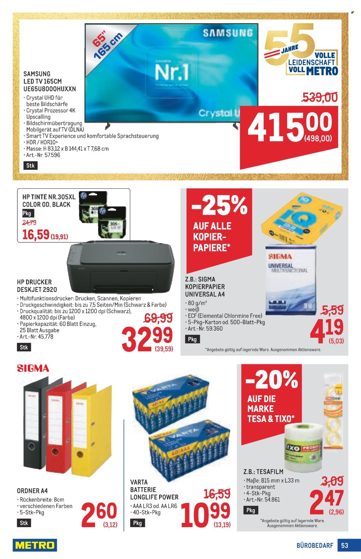 METRO Flugblatt - Profi