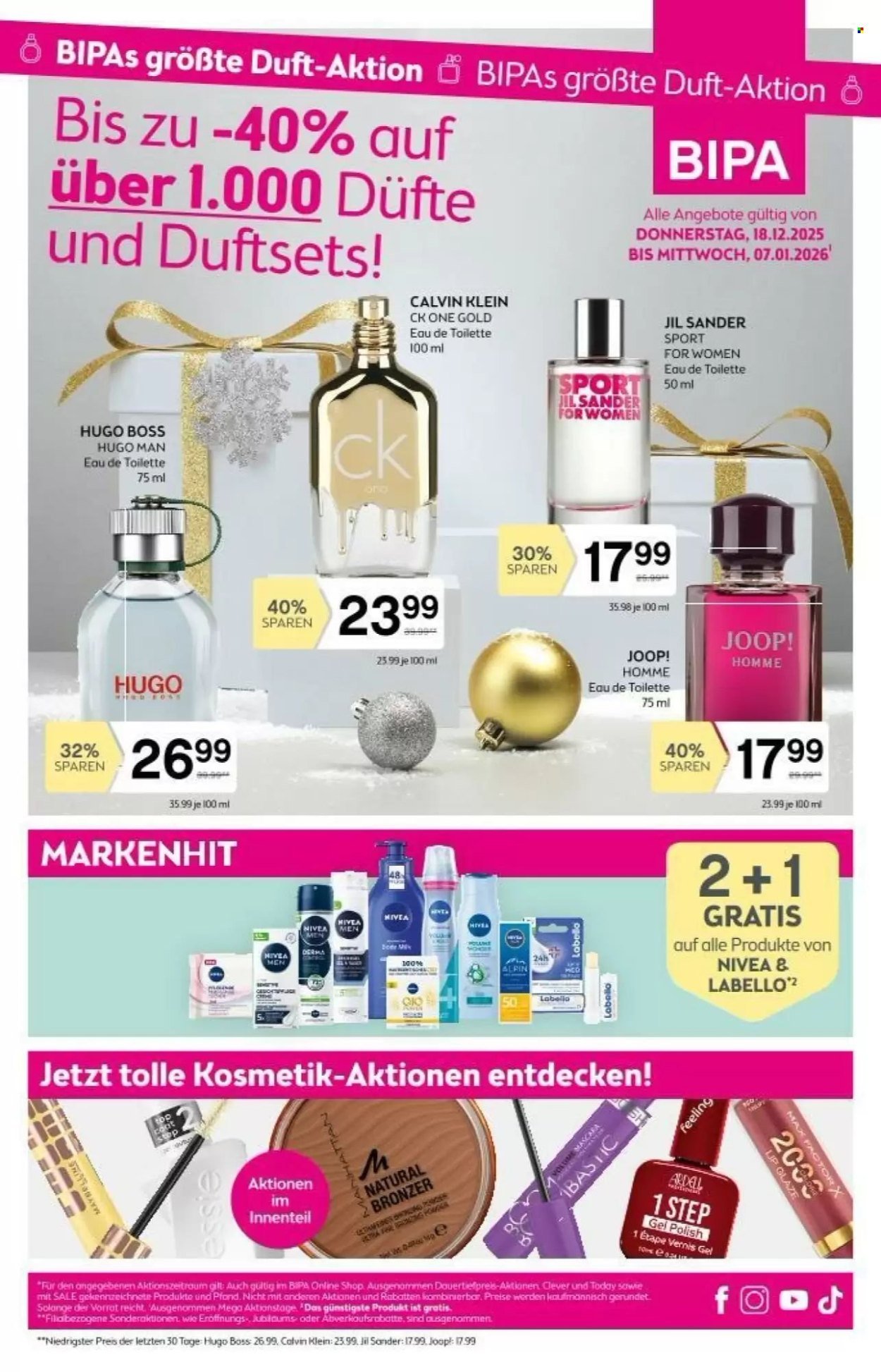 BIPA Flugblatt - Ab Donnerstag, 18.12.2025