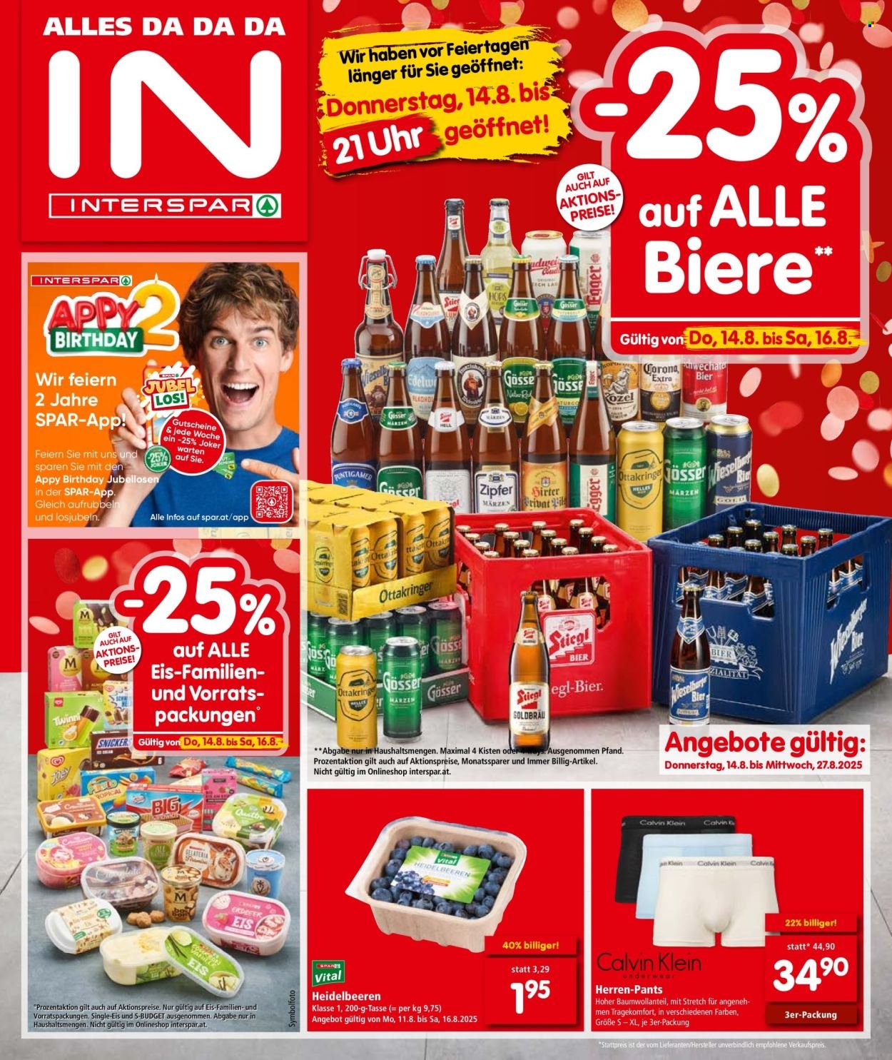 INTERSPAR Flugblatt - KW 33 - Wien (2025-08-14 - 2025-08-27) | 1