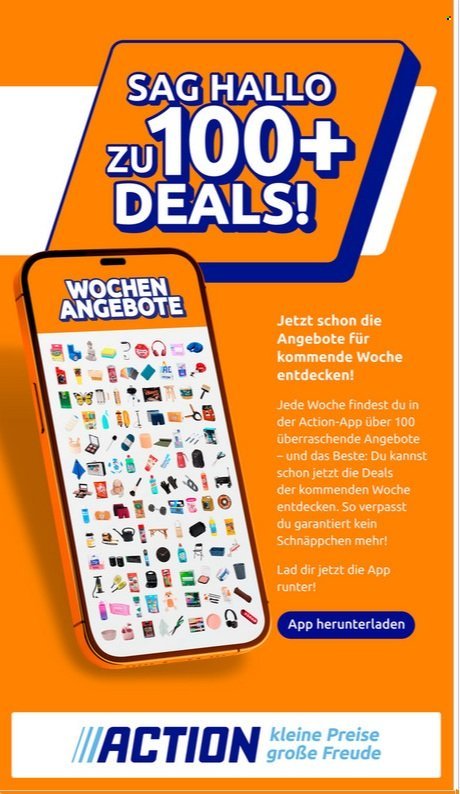 ACTION Flugblatt - Ab Mittwoch, 24.12.2025