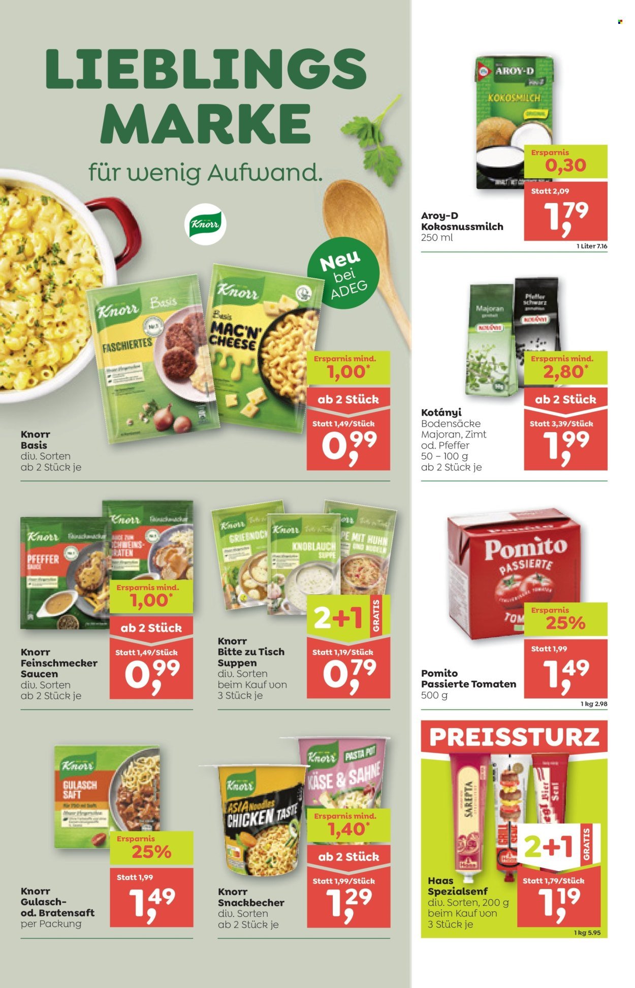 ADEG Flugblatt - Ab Donnerstag, 6.11.2025