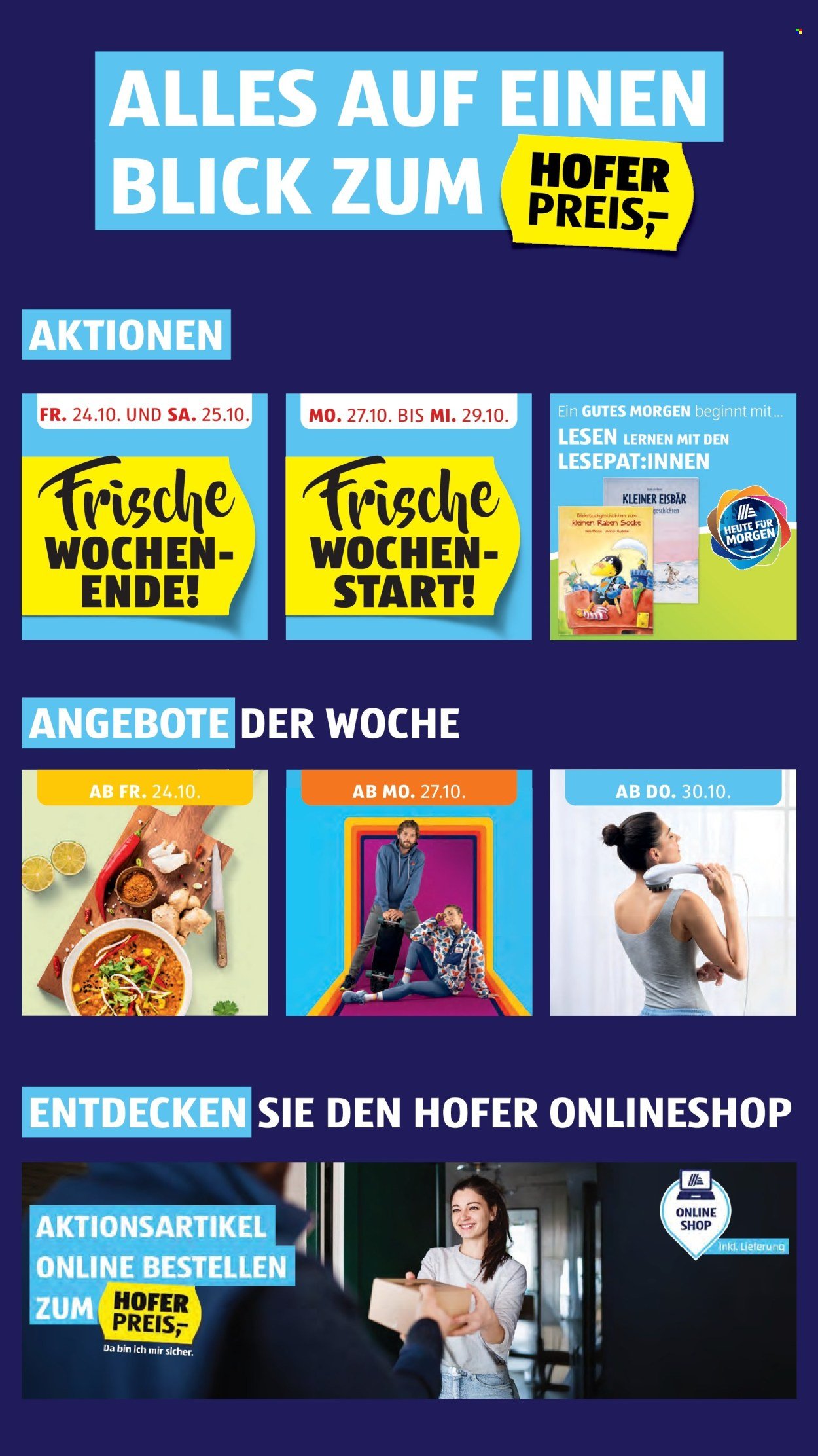 HOFER Flugblatt - Ab Freitag, 24.10.2025 (2025-10-24 - 2025-10-30)
