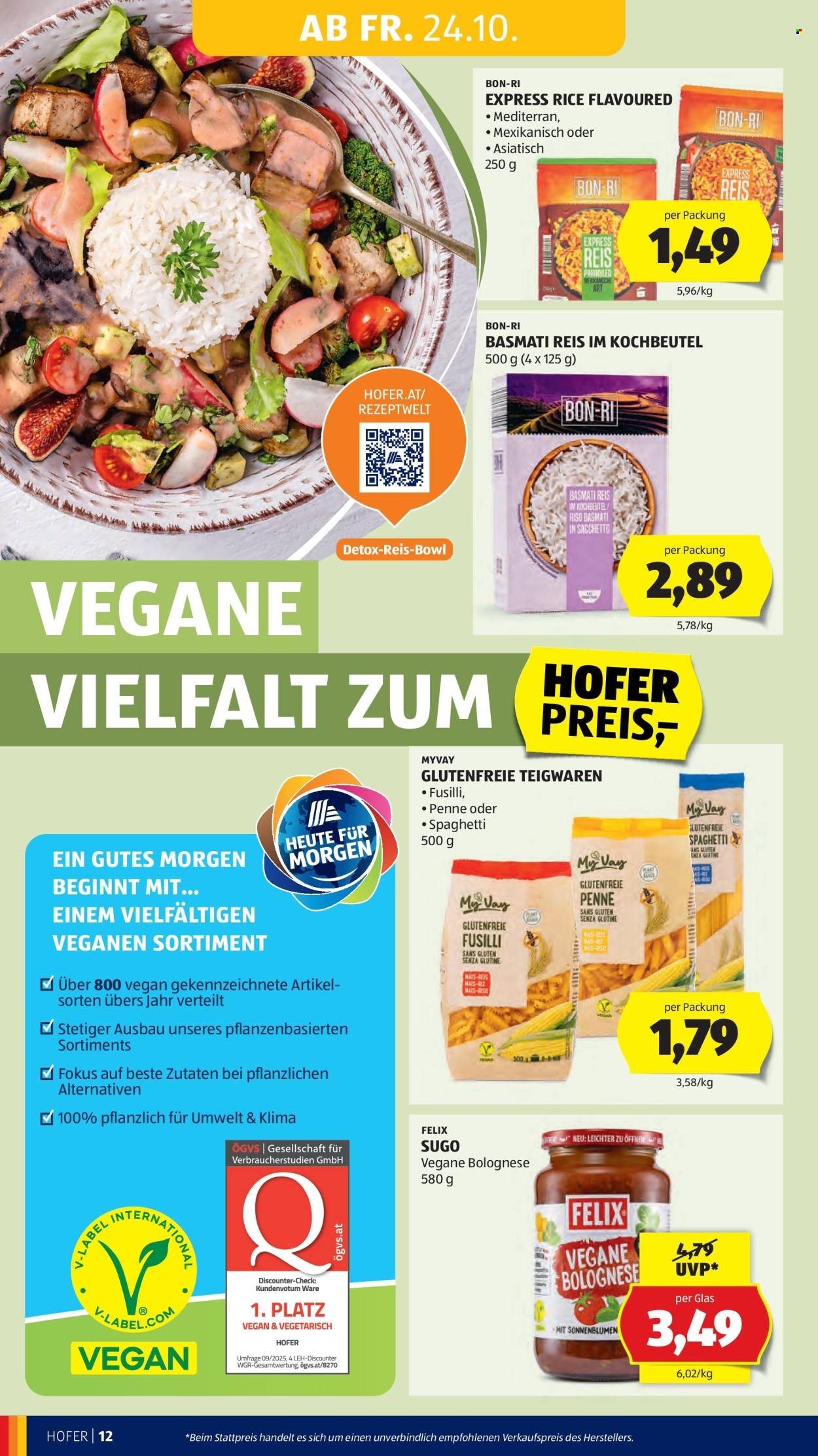 HOFER Flugblatt - Ab Freitag, 24.10.2025 (2025-10-24 - 2025-10-30)