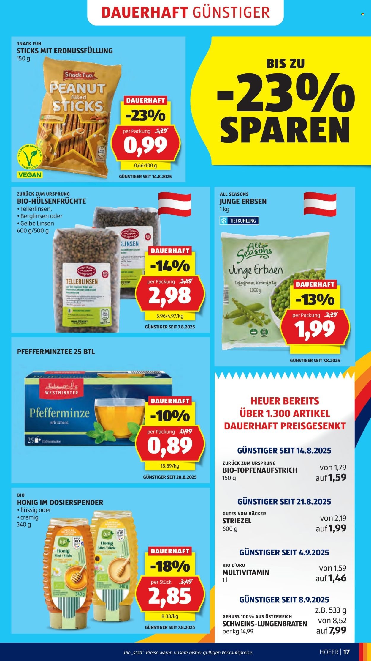 HOFER Flugblatt - Ab Freitag, 24.10.2025 (2025-10-24 - 2025-10-30)