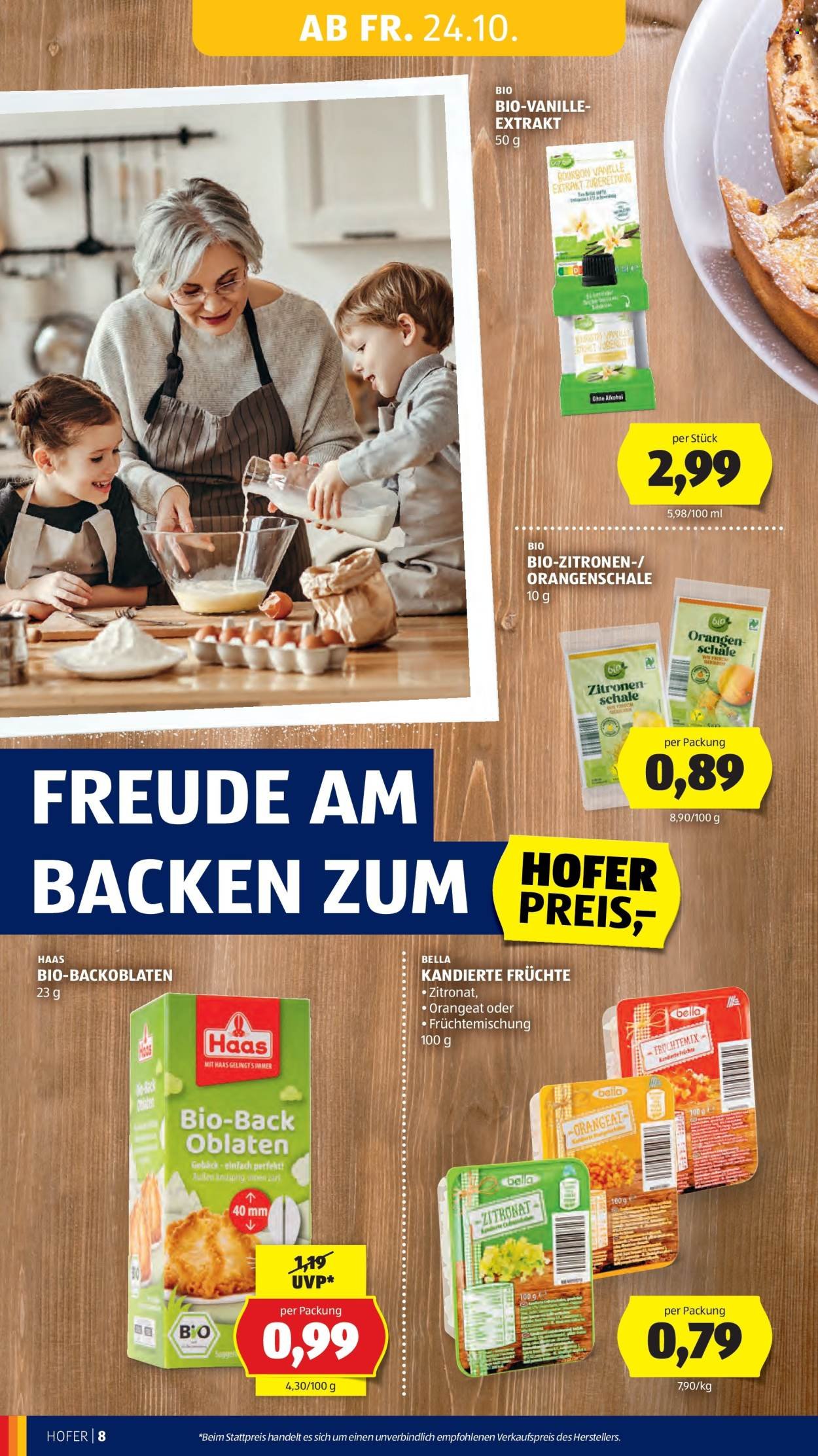 HOFER Flugblatt - Ab Freitag, 24.10.2025 (2025-10-24 - 2025-10-30)