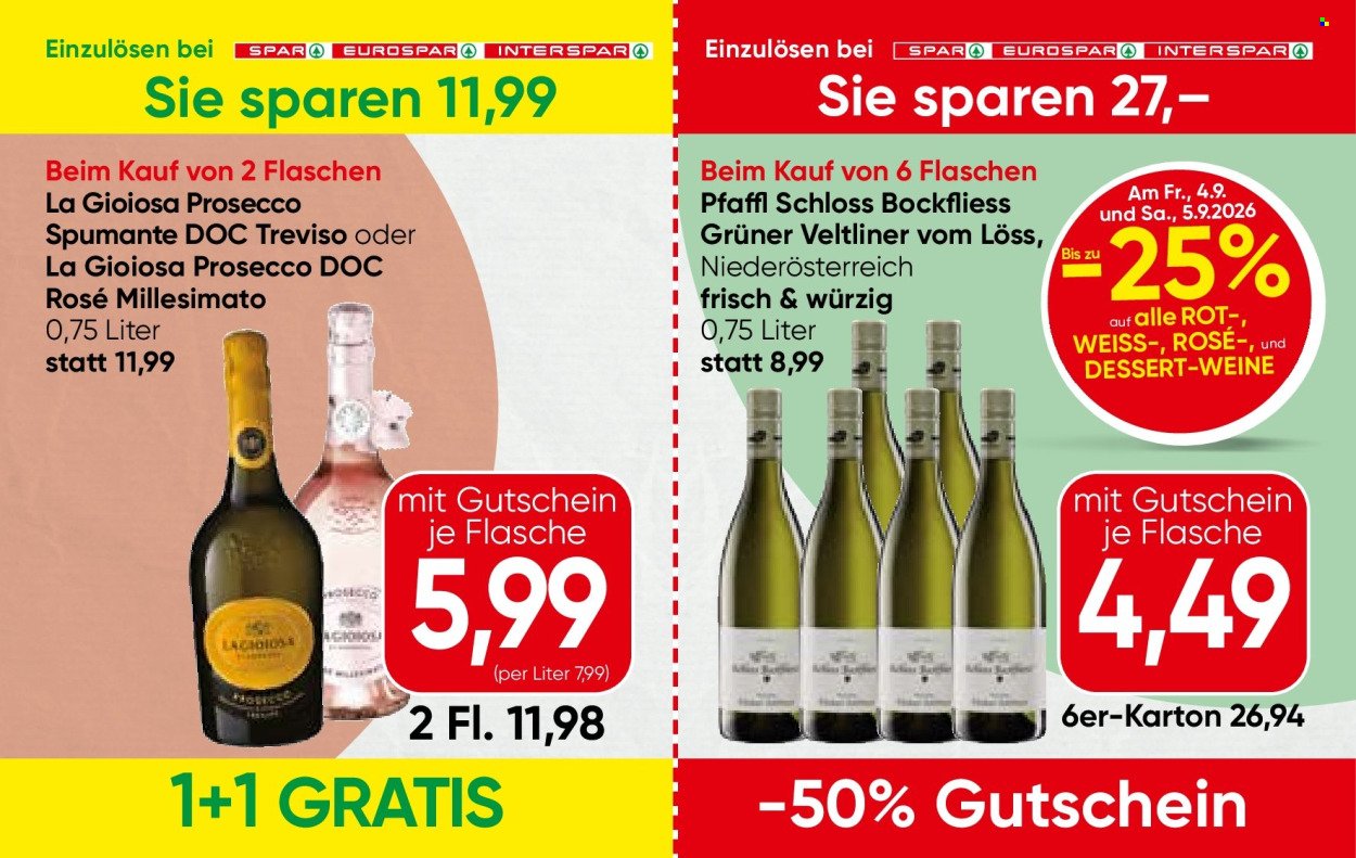 EUROSPAR Flugblatt - Ab Donnerstag, 3.9.2026