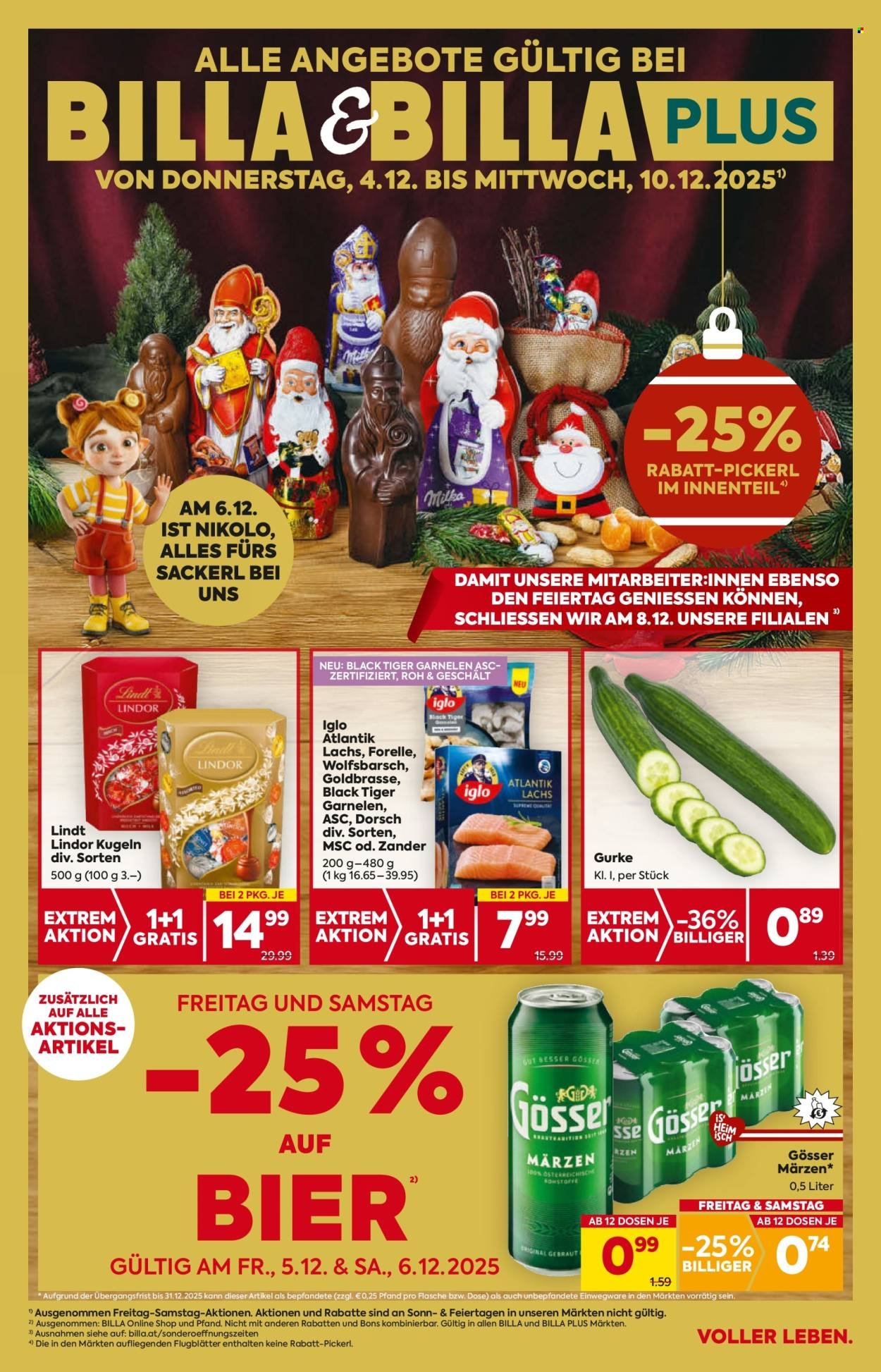 BILLA Flugblatt - Ab Donnerstag, 4.12.2025