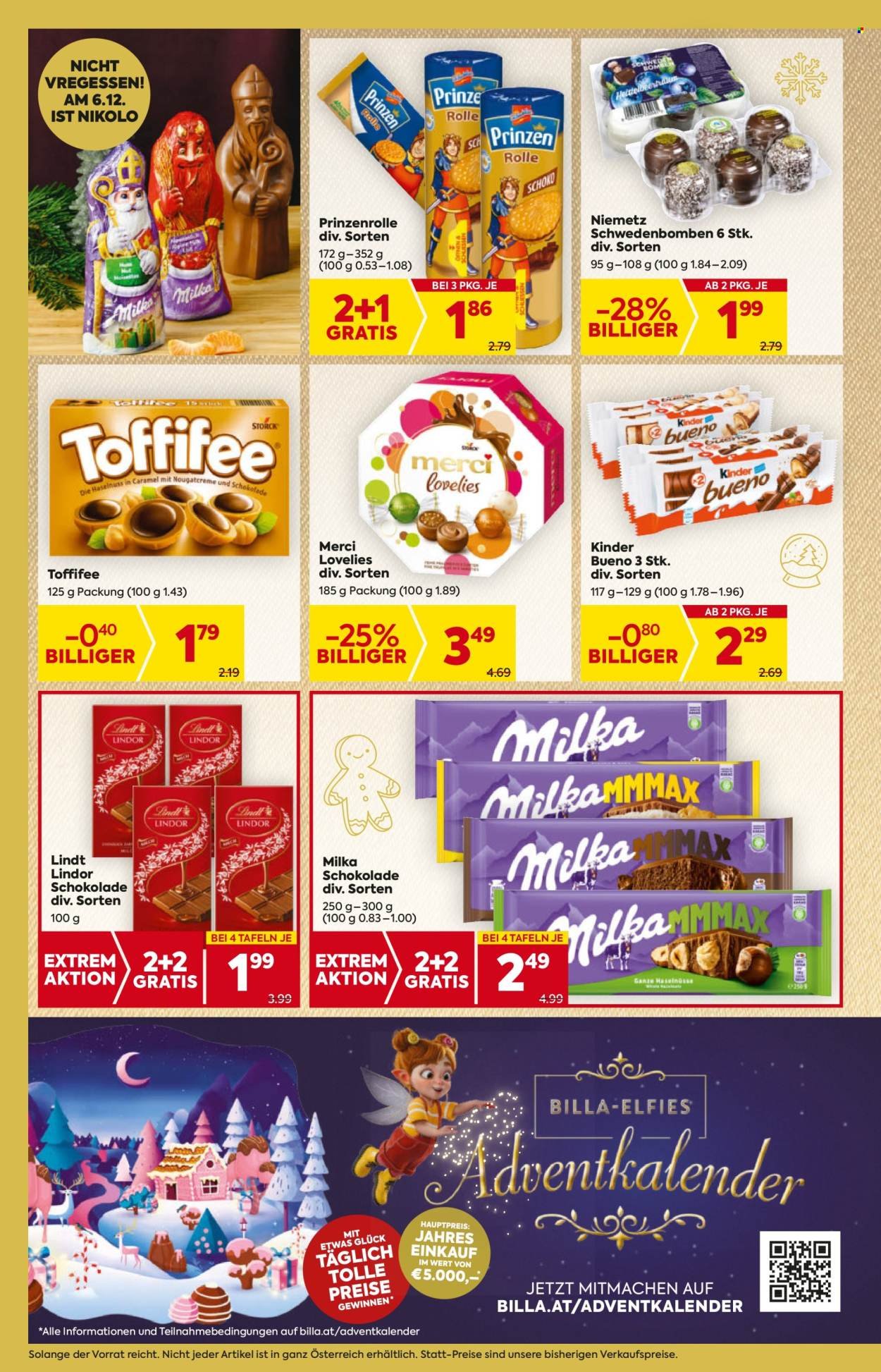 BILLA Flugblatt - Ab Donnerstag, 4.12.2025