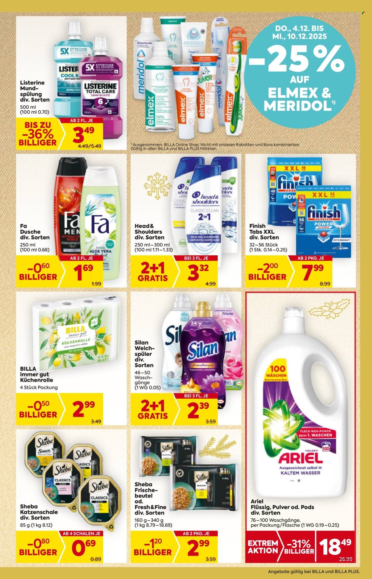 BILLA Flugblatt - Ab Donnerstag, 4.12.2025