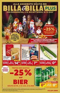 BILLA Flugblatt - Ab Donnerstag, 4.12.2025