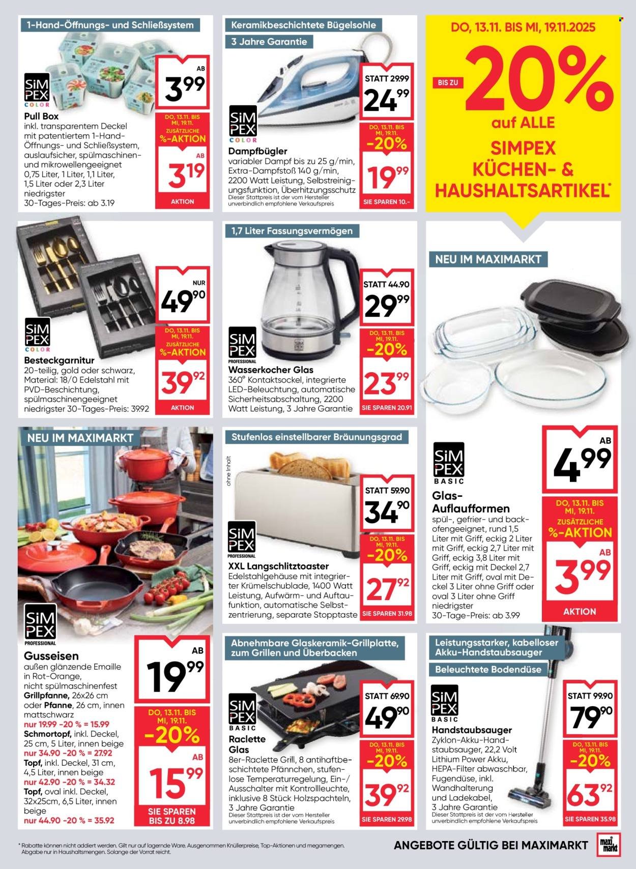 MAXIMARKT Flugblatt - Ab Donnerstag, 13.11.2025 (2025-11-13 - 2025-11-19)