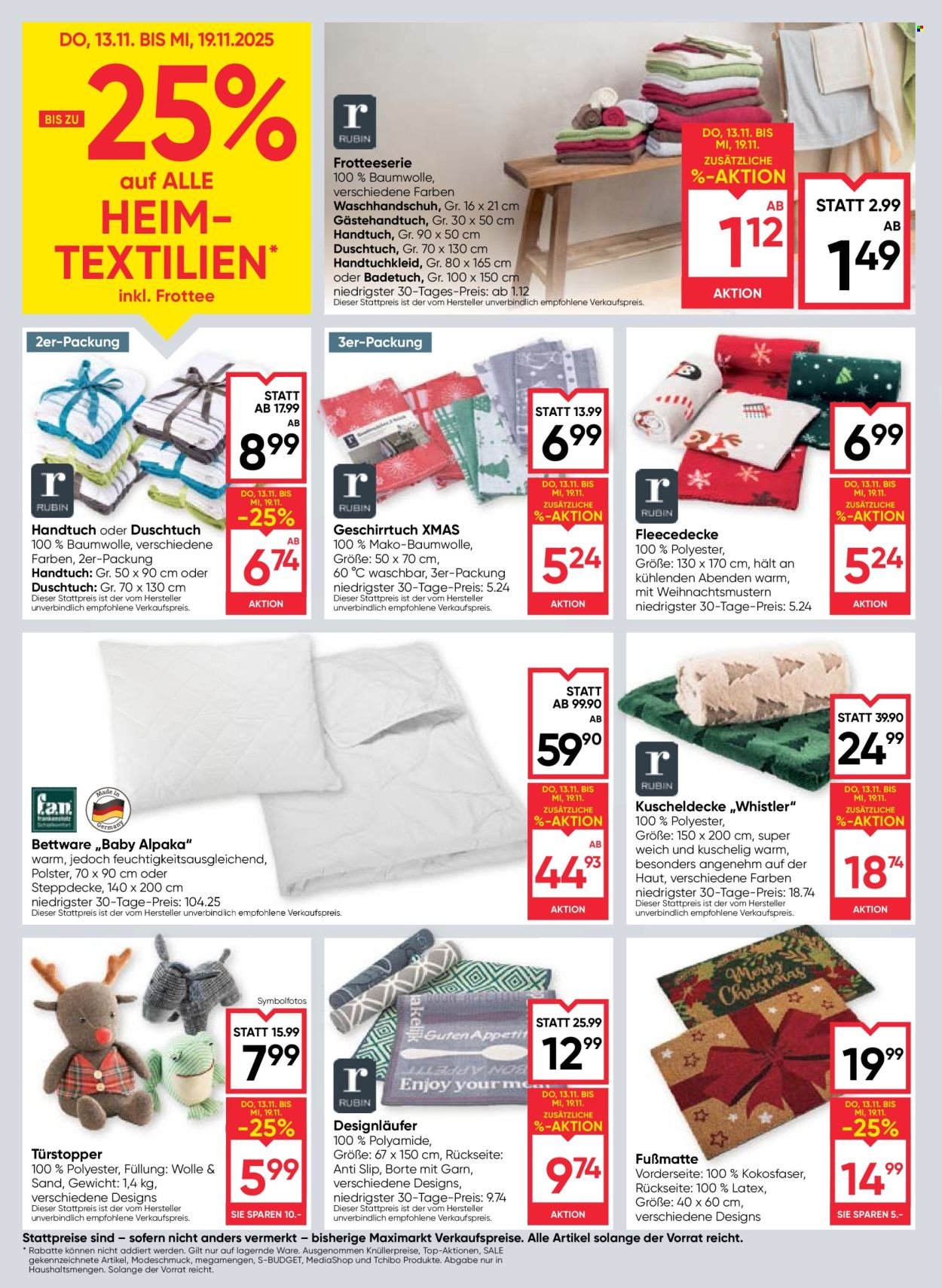 MAXIMARKT Flugblatt - Ab Donnerstag, 13.11.2025 (2025-11-13 - 2025-11-19)