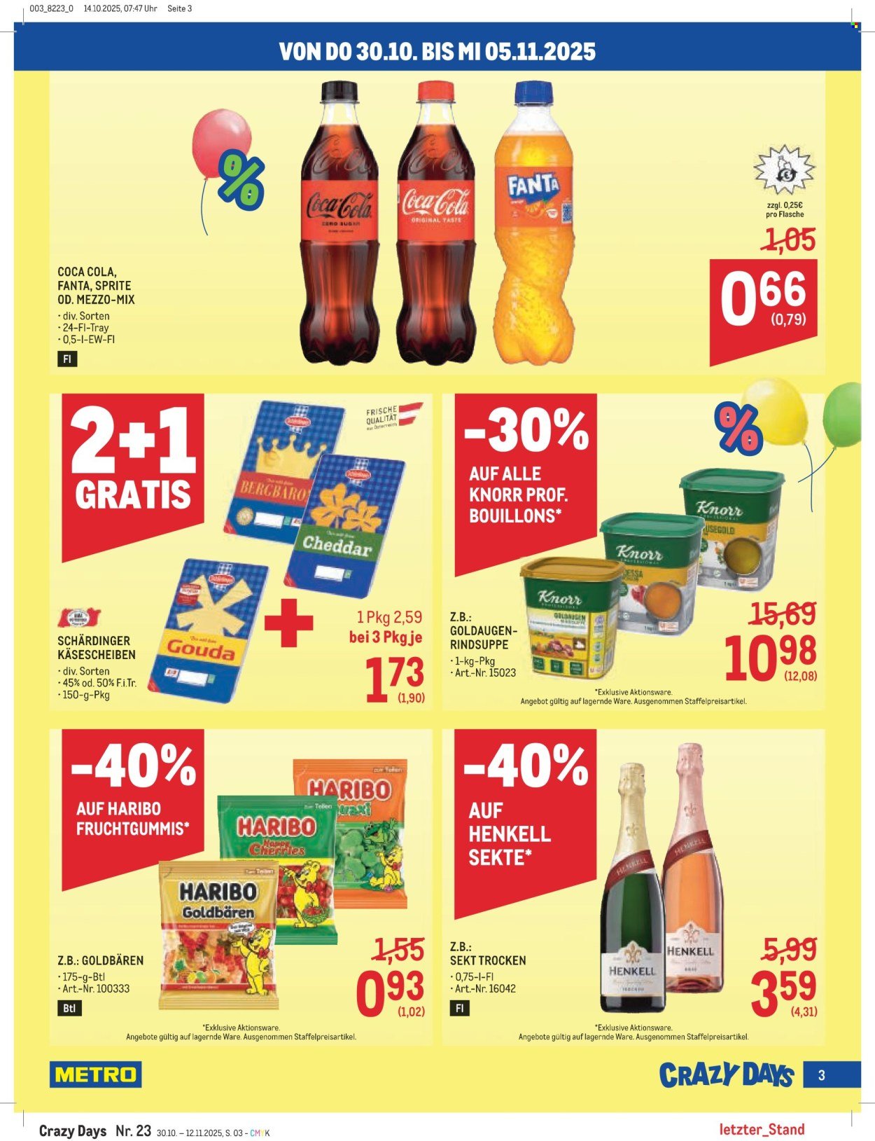 METRO Flugblatt - Crazy Days (2025-10-30 - 2025-11-12) | 3