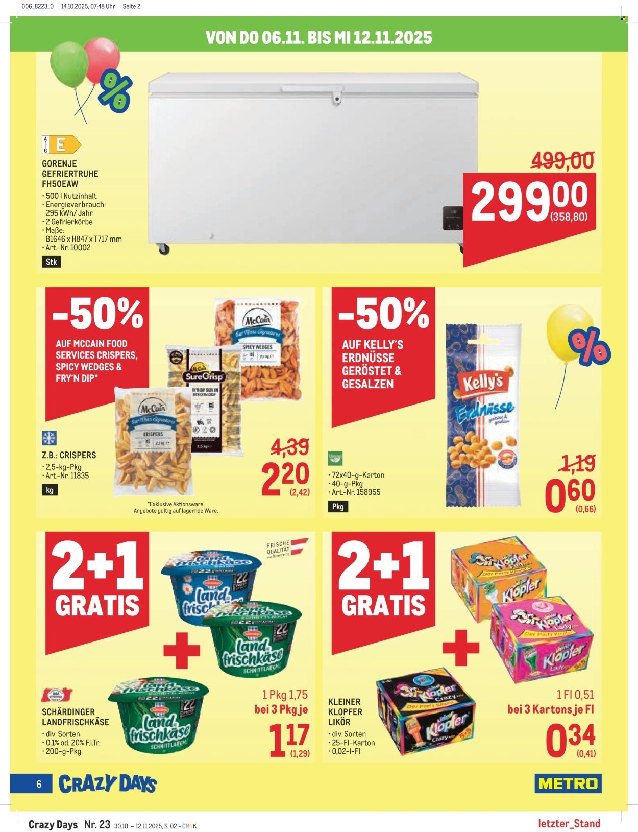 METRO Flugblatt - Crazy Days (2025-10-30 - 2025-11-12) | 6