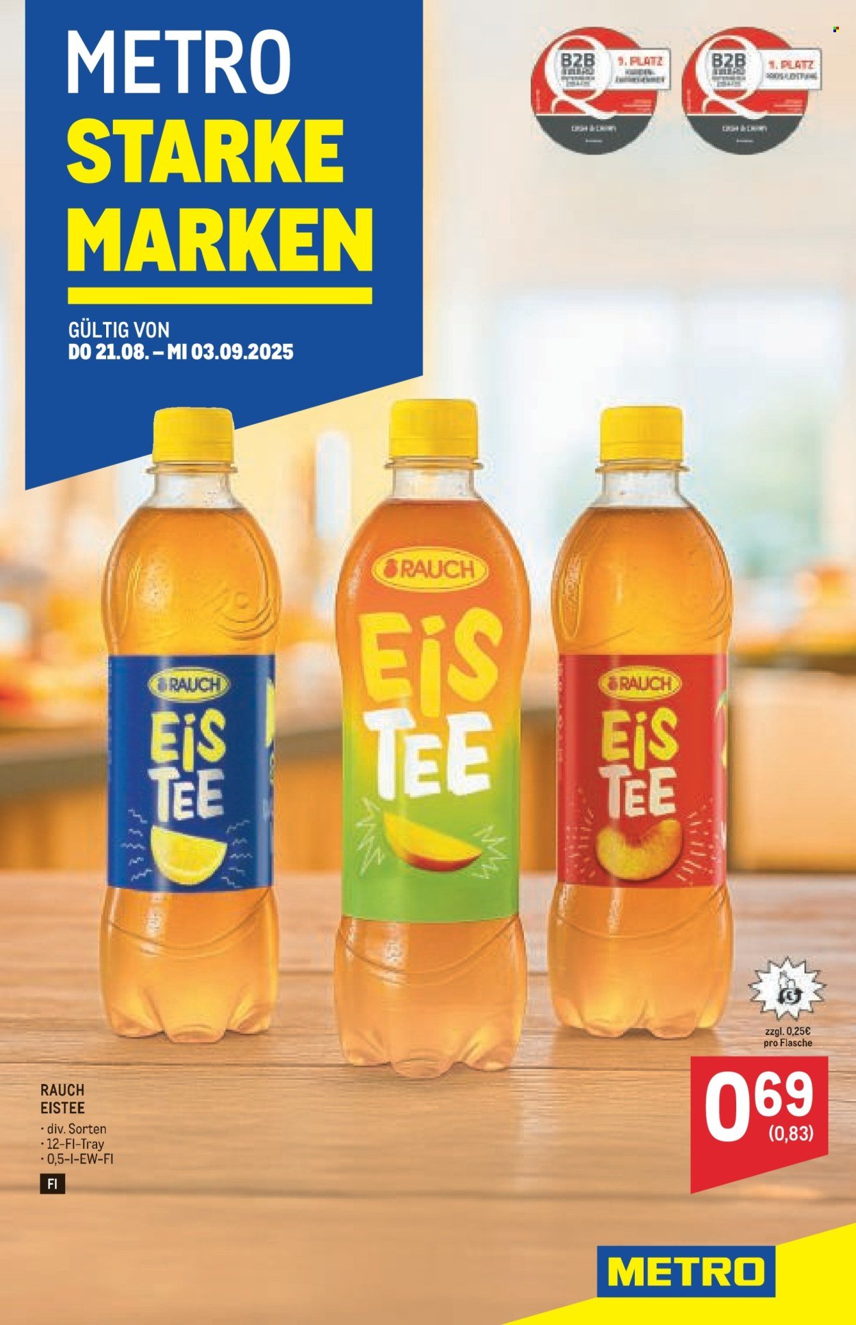 METRO Flugblatt - Starke Marken (2025-08-21 - 2025-09-03)