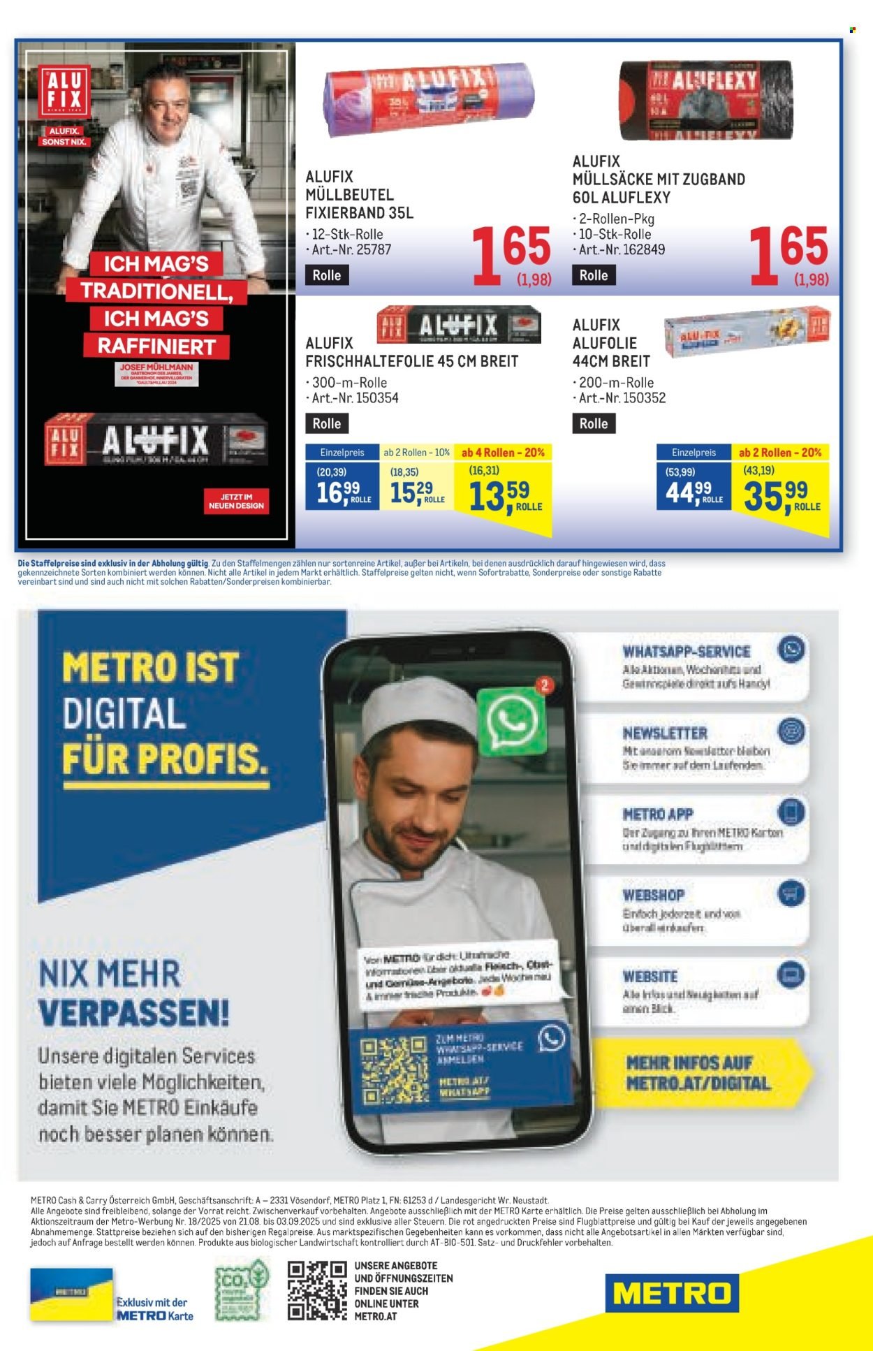 METRO Flugblatt - Starke Marken (2025-08-21 - 2025-09-03)