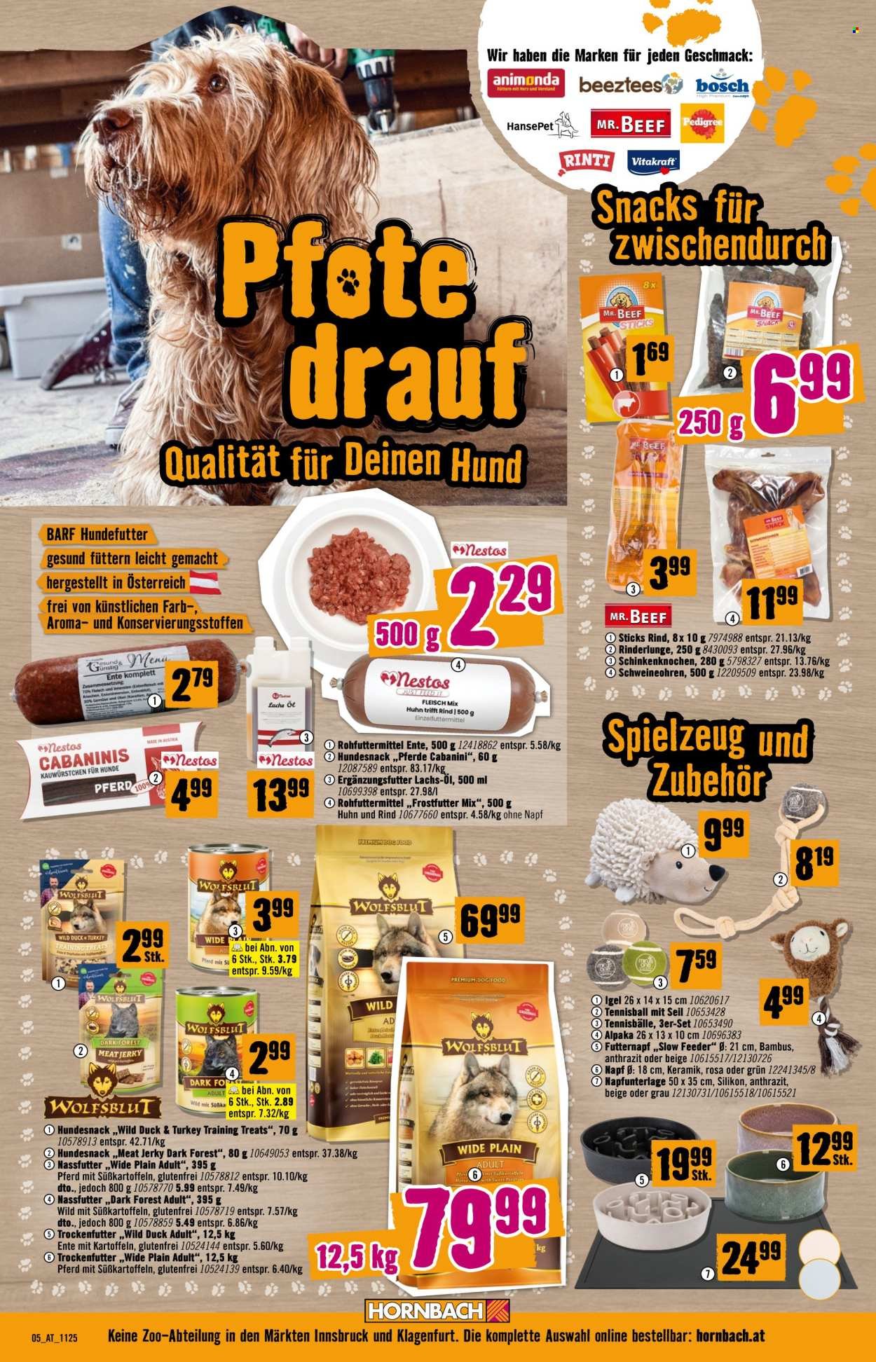 HORNBACH Flugblatt - Pfote drauf!