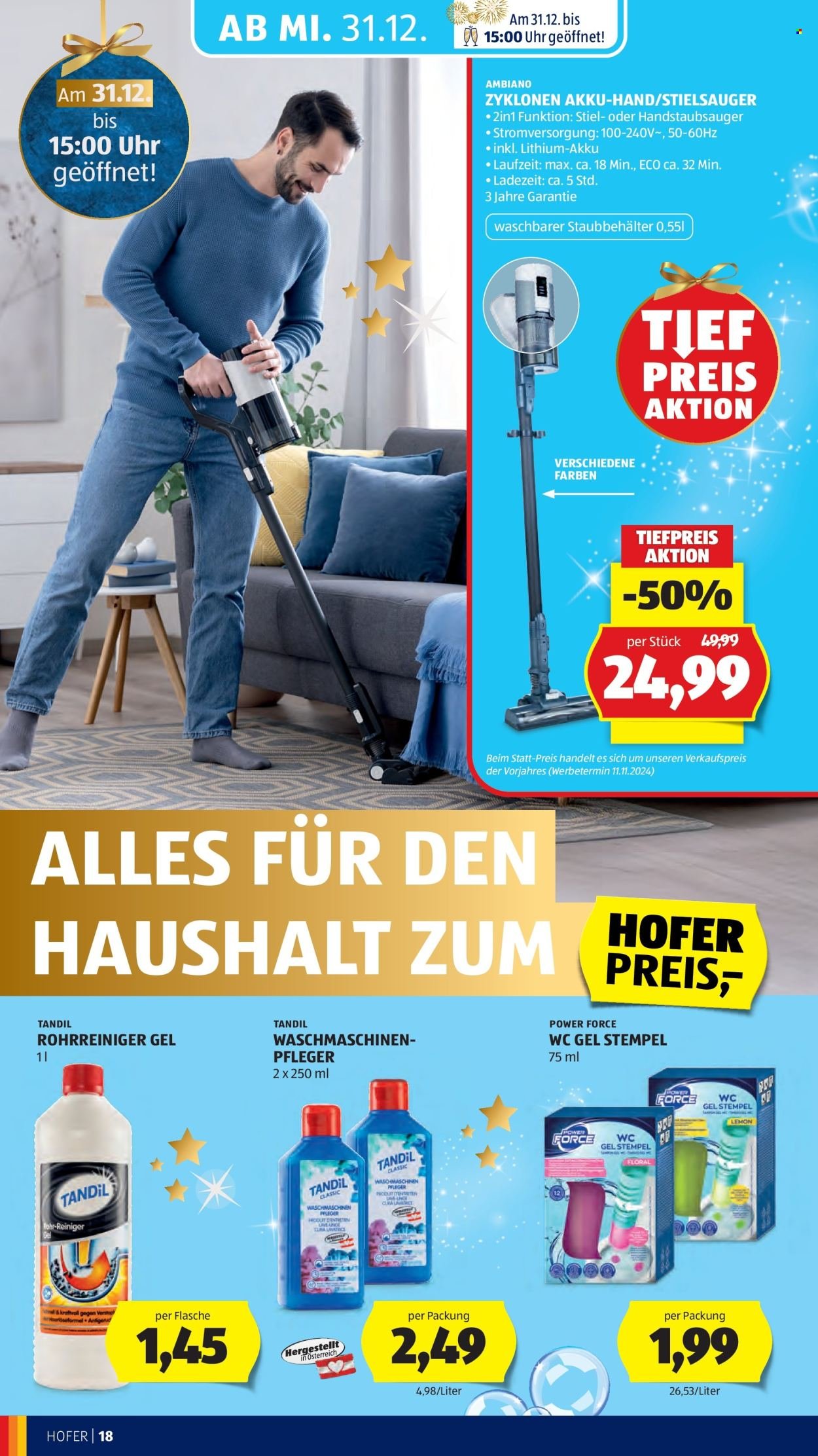 HOFER Flugblatt - Ab Montag, 22.12.2025