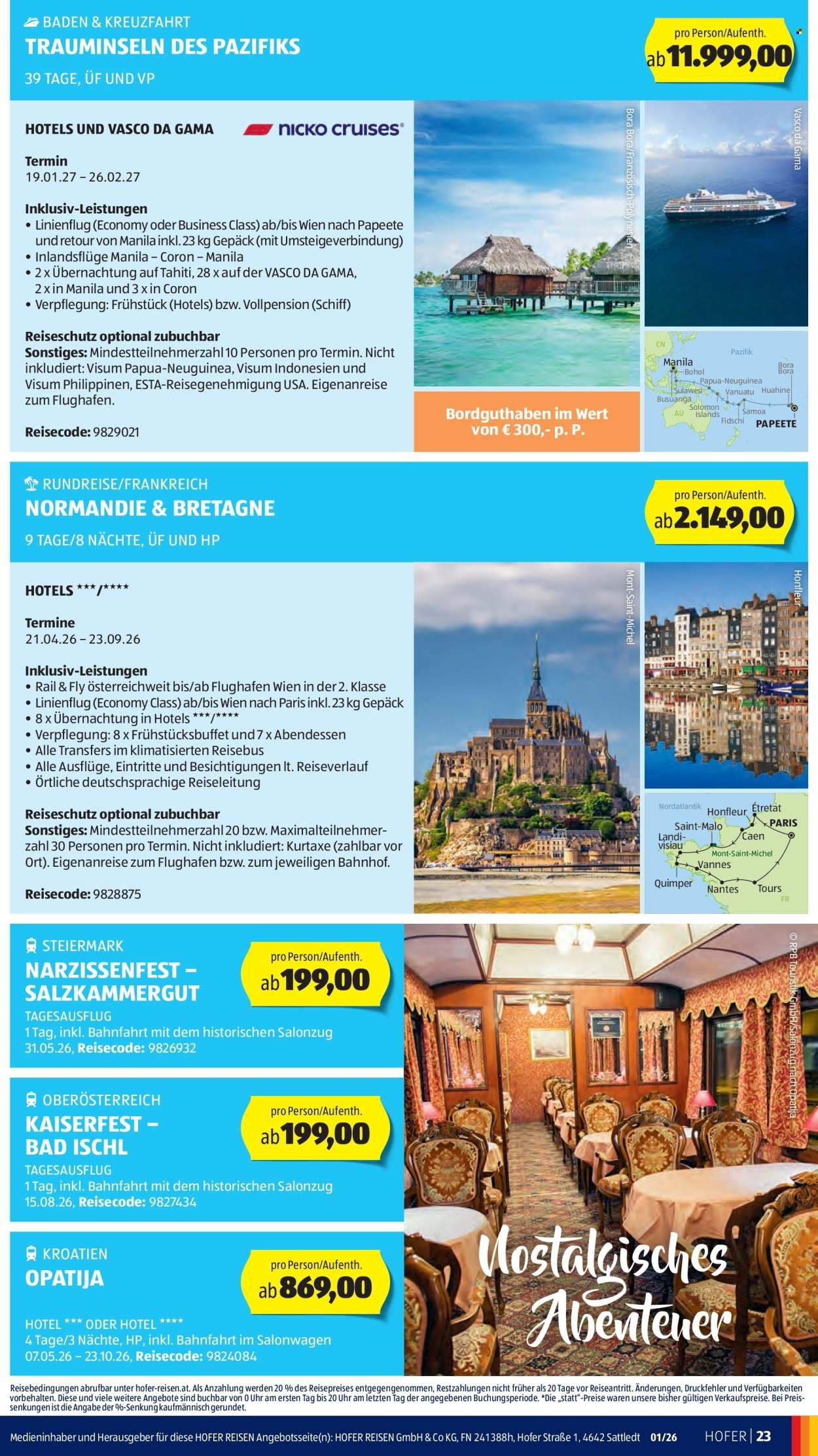 HOFER Flugblatt - Ab Montag, 22.12.2025