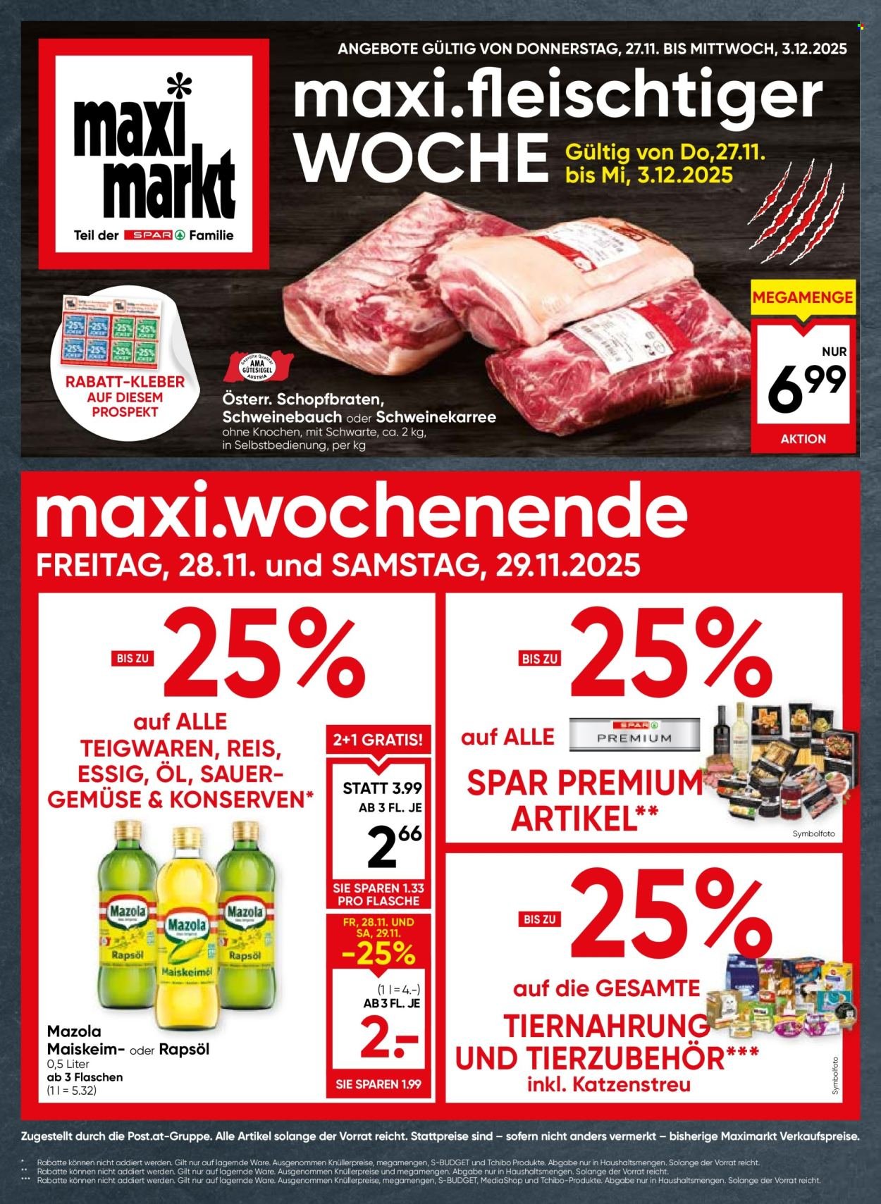 MAXIMARKT Flugblatt - Ab Donnerstag, 27.11.2025