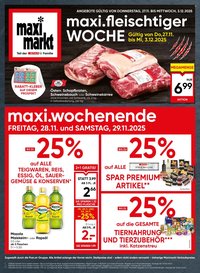 MAXIMARKT Flugblatt - Ab Donnerstag, 27.11.2025