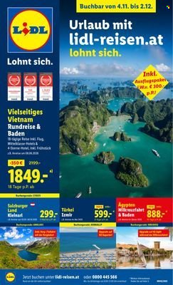 LIDL Flugblatt - Reisen - November/Dezember Reise-Highlights (2025-11-12 - 2025-12-15)