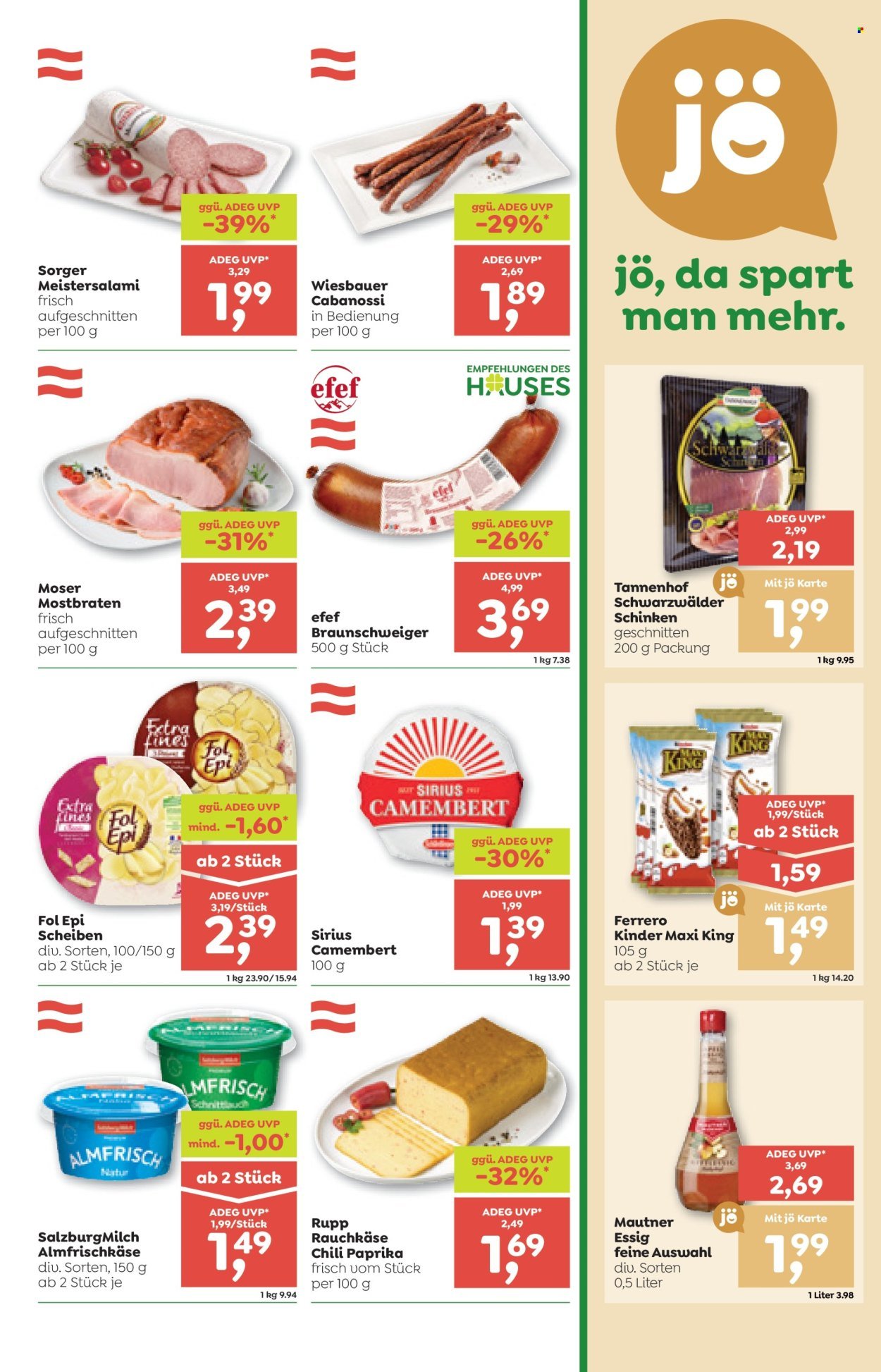 ADEG Flugblatt - Ab Donnerstag, 16.4.2026