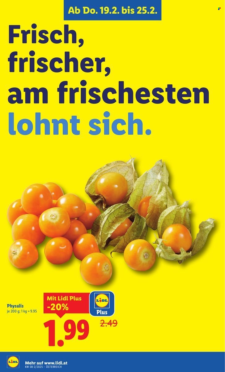 LIDL Flugblatt - Ab Donnerstag, 19.2.2026