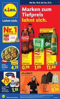 LIDL Flugblatt - Ab Donnerstag, 19.2.2026