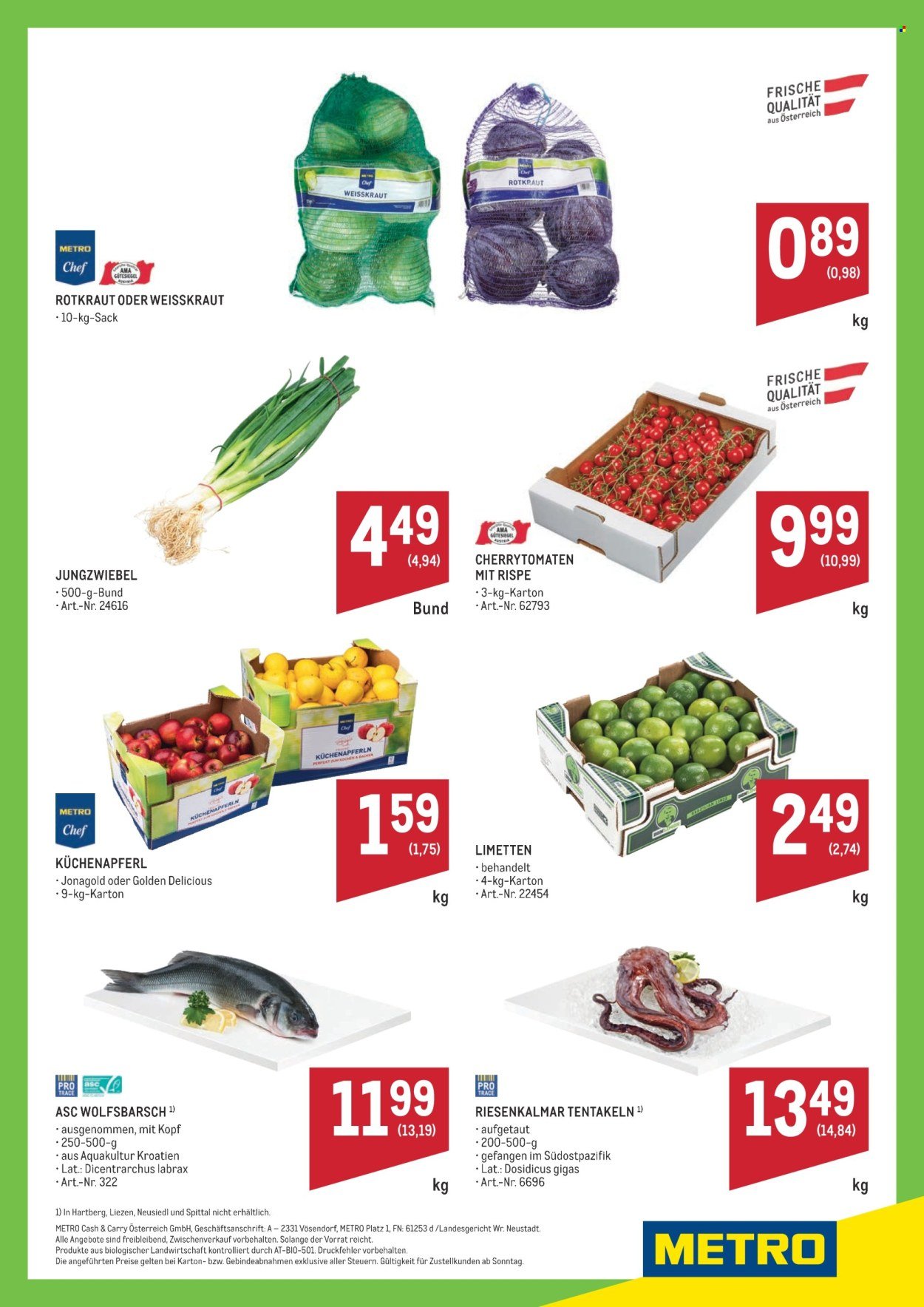 METRO Flugblatt - Ultrafrische Wochenhits KW52