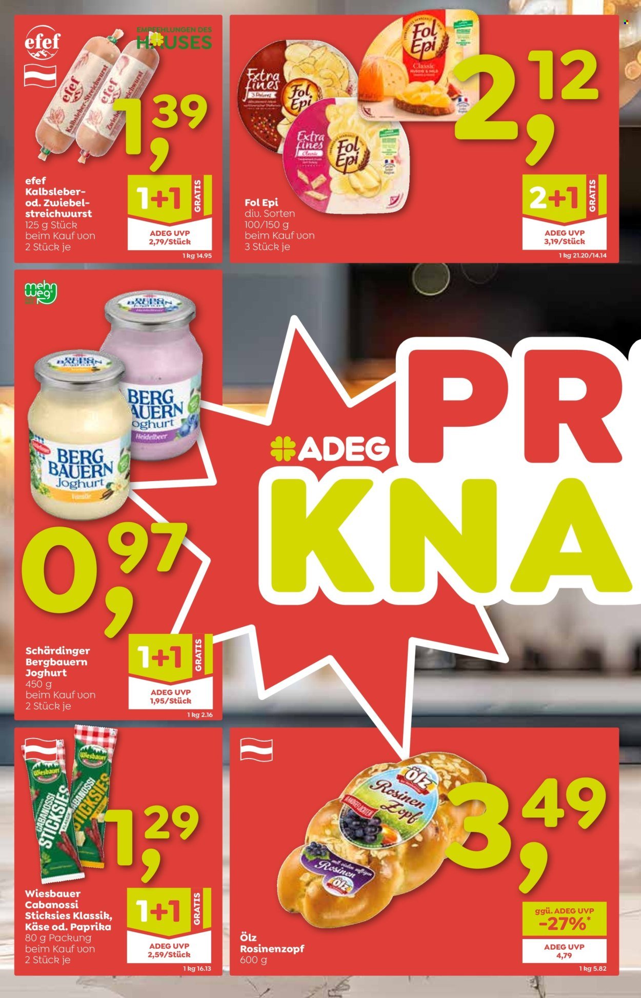 ADEG Flugblatt - Ab Donnerstag, 15.1.2026