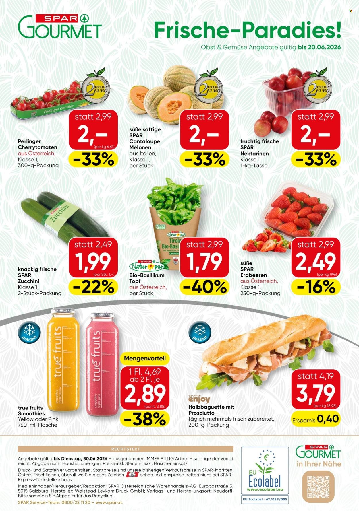 SPAR Flugblatt - Gourmet