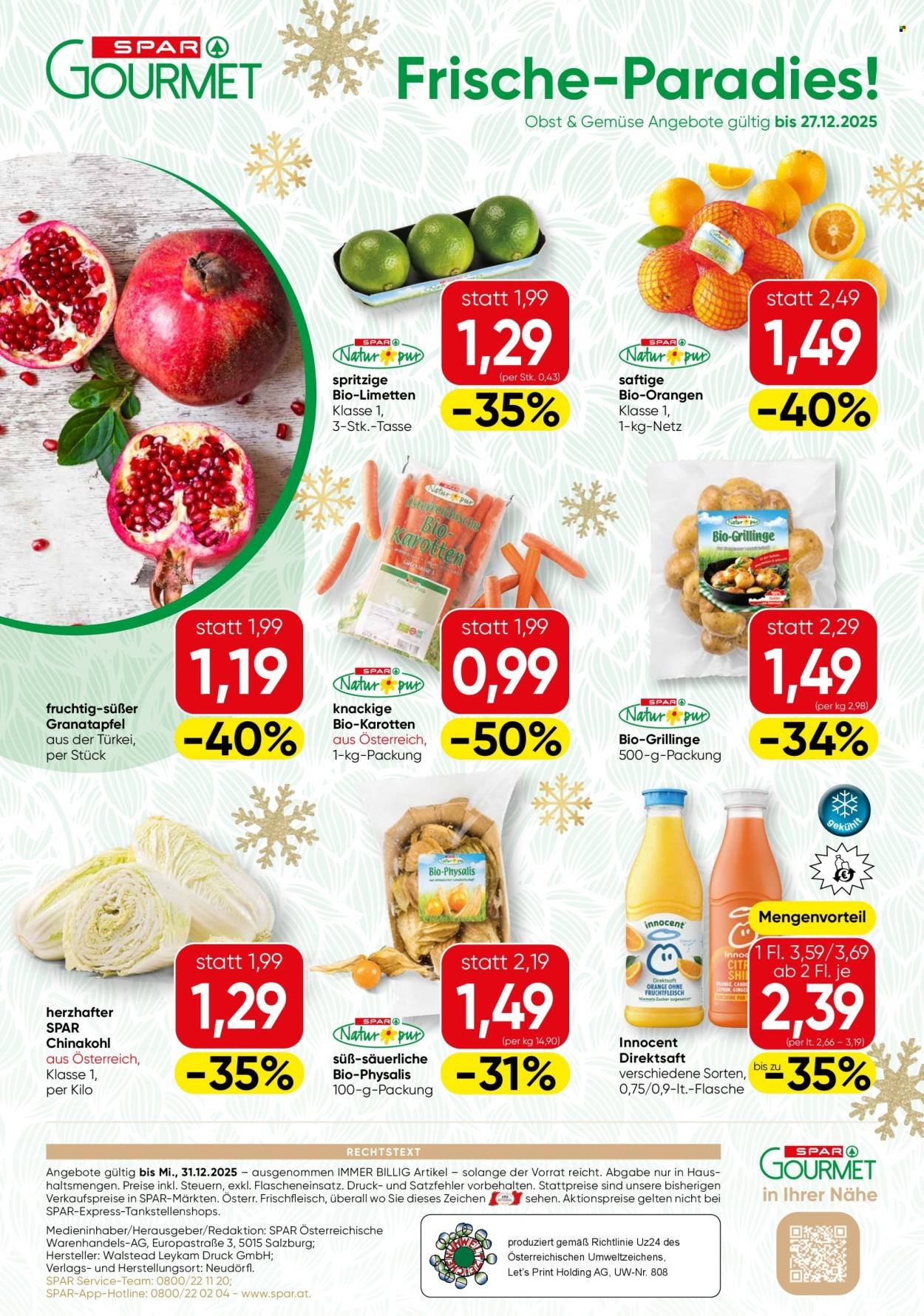 SPAR Flugblatt - Gourmet